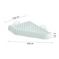 31903-Gedy Portaoggetti Doccia Angolare Junior Bianco