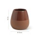 32158-Gedy Portaspazzolini Wilma Terracotta