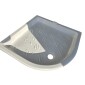 Piatto doccia Ceramica GALASSIA 75x75cm h10cm raggio 38cm 