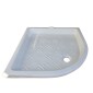 Piatto doccia Ceramica GALASSIA 75x75cm h10cm raggio 38cm 