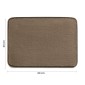 32592-Gedy Tappeto Fuzzy 40x60 cm Tortora