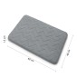 32616-Gedy Tappeto Mousse 40x60 cm Grigio