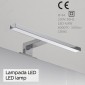 32636-Gedy Lampada Led 4,92w 30 cm per Specchi Madeira Cromo