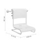 32996-Gedy Sedile Agganciabile a Maniglione Sicura Bianco