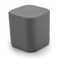 33010-Gedy Poubelle da Tavolo Seventy Grigio