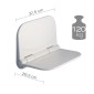 33029-Gedy Sedile Doccia Dino Bianco