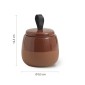 33056-Gedy Contenitore Wilma Terracotta