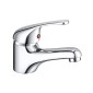 33469-Hydrall Monocomando Lavabo Serie Delfina Cromo