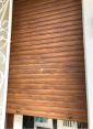 Tapparella in acciaio - colore Legno Castagno - profilo 12x55mm
