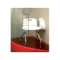 33741-Spire Sedile Doccia Pieghevole Bianco