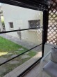 33839-Tenda Cristal trasparente con ZIP antivento e guide laterali