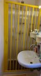 33648-Box Porta Nicchia Doccia 1 Lato Apertura Laterale Reversibile Colore Giallo