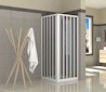 Scheda Box doccia ad angolo in PVC a soffietto