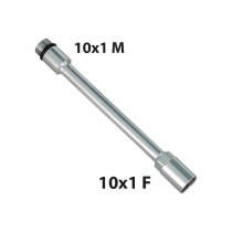 Scheda Prolunga Rame Ø8 per Rubinetteria M F 10x1 cm 12 Cromo