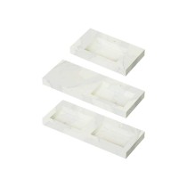 Scheda Savini Due Lavabo in Hpl Leonardo Effetto Marmo Calacatta 120 cm -