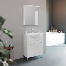 Scheda Savini Due Composizione Mobile da Bagno Beta 65 cm Bianco Lucido