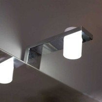 Scheda Savini Due Lampada per Specchiera da Bagno Venere Cromata