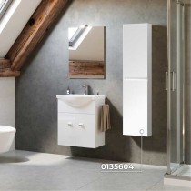 Scheda Savini Due Composizione Mobile da Bagno Emma Sospesa cm 55 Bianco Lucido