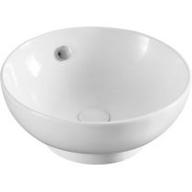 Scheda Lavabo da appoggio tondo diametro 41 cm con troppo pieno