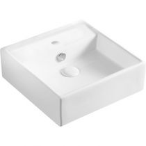 Scheda Lavabo sospeso e da appoggio quadrato Altezza 12,5 cm