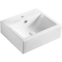 Scheda Lavabo sospeso e da appoggio rettangolare Altezza 16 cm