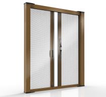Scheda Zanzariera laterale a molla Genius cassonetto da 46 (doppia anta)