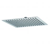 Scheda Soffione doccia quadro ultrapiatto inox lucido lato 40x40 o 50x50 - Gedy