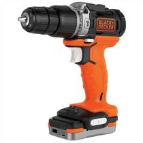 Scheda Trapano avvitatore a batteria 12v Litio con Percussione - Black+Decker