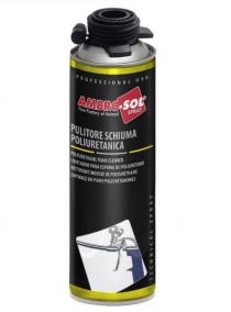 Scheda Pulitore per schiuma poliuretanica professionale 500ml - Ambro-sol