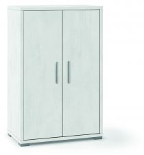 Scheda Mobile 2 Ante Doublè Collection Colore Struttura e Ante Ossido Bianco