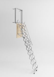 Scheda Scala retrattile a pantografo - Parete