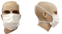 Scheda Mascherina lavabile in cotone bianco made in Italy