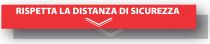 Scheda Adesivo calpestabile squadrato RISPETTA LA DISTANZA DI SICUREZZA