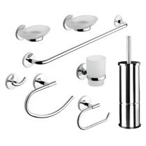 Scheda Set accessori bagno 8 pezzi serie Otto-One Metaform