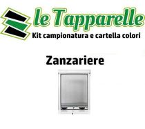 Scheda Kit campionatura e cartella colori per Zanzariere