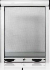 Scheda Zanzariera verticale a molla Z30 in kit da taglio Misure L140cm x H160cm