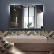 Scheda Specchio da Bagno Rettangolare 70 x 100 cm Made Italy