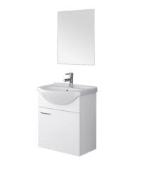 Scheda Composizione bagno sospeso - salvaspazio Mary - Bianco