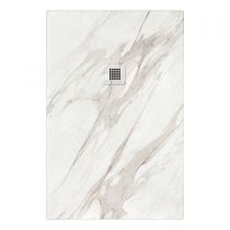 Scheda Piatto doccia in pietra SOLIDSTONE alto 2.8cm - MARMO BIANCO CALACATTA
