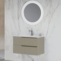 Scheda Mobile sospeso Urban 80 cm - Pietra