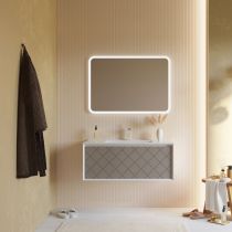 Scheda Mobile sospeso Relief 100 cm - Pietra