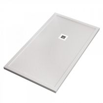 Scheda Piatto Doccia Bianco Con Bordo Marmoresina Marchio SOLIDSTONE