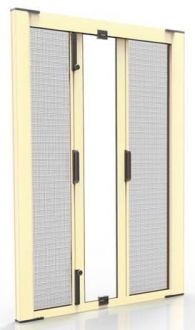 Scheda Zanzariera laterale a molla Genius (mini 31mm) (doppia anta)