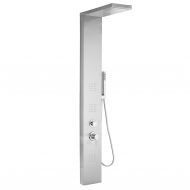 Scheda Colonna doccia multifunzione Metaform modello Manhattan - Acciaio Inox