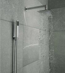 Scheda Set doccia a muro (soffione+doccetta) quadrato High Pro - Gedy