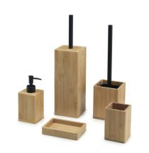 Scheda Set Accessori in Bambu' Bagno 4 pezzi Serie Bonnie