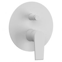 Scheda Miscelatore incasso doccia con deviatore Rubinetterie Mariani linea Artic Bianco opaco