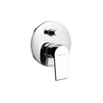 Scheda Mariani Monocomando Incasso Doccia con Deviatore Linea Artic Nero