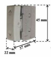Scheda Pulsante di movimentazione momentaneo Gewiss - BIANCO