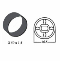 Scheda Adattatori per motore - rullo da 50mm per tende da sole